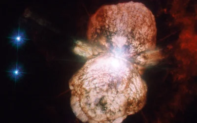 enforcer - Rzeczywiste zdjęcie przedstawiające gwiazdę zmieniającą się w supernową zr...