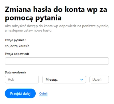 Morderczy_Morszczuk - Potrzebowałem dostepu do mojego założonego jakiś czas temu spam...