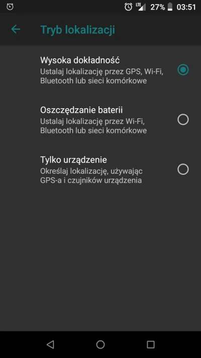 Odczuwam_Dysonans - @lupaczkokosow: tzn w ustawieniach lokalizacji masz parę opcji - ...