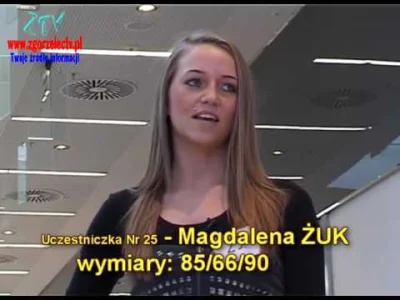 Kielek96 - Magdalena Żuk w 2011 roku jako kandydatka w castingu do agencji #magdazuk