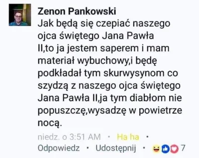 ZeusGwalciciel - Ogłaszam alarm bombowy na wykopie. (╯°□°）╯