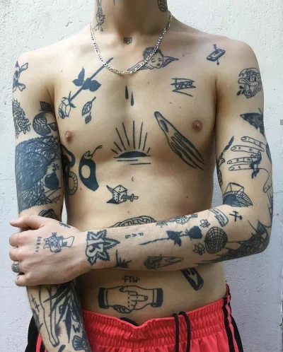 yungmacias - Ej Mirki, co sądzicie o takich tatuażach?

#tatuaze #tatuaz #sztuka