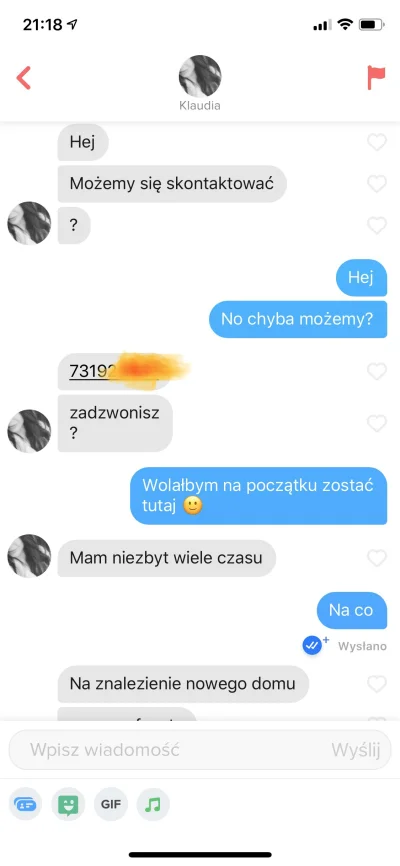 Take_shrooms - #tinder #p0lka Ktos chętny przygarnąć niewiastę we #wroclaw ? xD