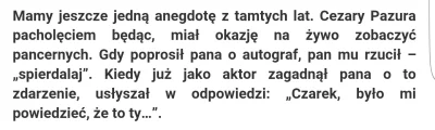 piciuuuu - pan = Janusz Gajos