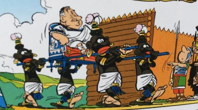 KiraQueen - Dobrze że Asterix powstawał w innych czasach, dzisiaj by to nie przeszło ...