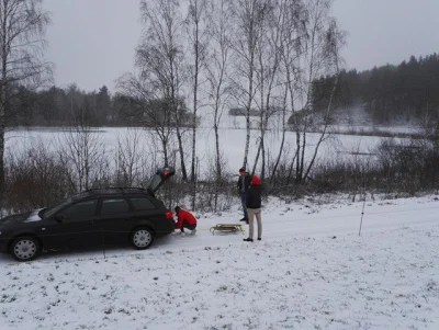 gilzoo - 70 km/h na sankach za samochodem to mój osobisty rekord, nie wiem czy jest t...