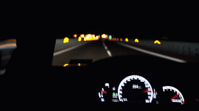 m21d24 - #mercedes #gif #nightdrive