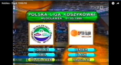 pogop - Nobiles Anwil Włocławek - Zepter Śląsk Wrocław 1999, zapis 3 meczu finału lig...
