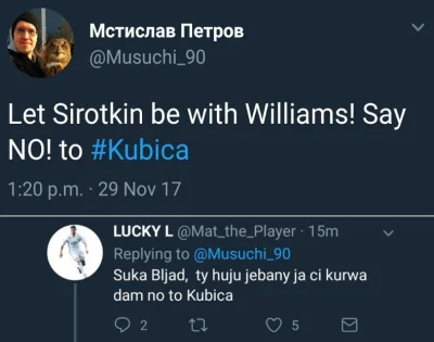 osobodobanakanapotapczanie - Jak można tak obrażać Polaka Rodaka xD
#kubica #f1 #heh...