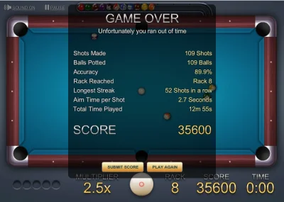 WojciechG - Wciąga.
http://www.miniclip.com/games/8-ball-quick-fire-pool/pl/8ballqui...