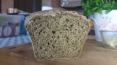 Browin - Domowy chleb z mąką konopną

Składniki na 0,5 kg chleba:
- 400 g mieszank...