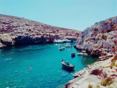 cnros - Zatoka na wyspie Gozo.

#hanysnamalcie