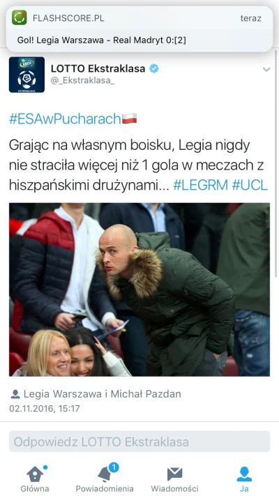 zsklbnpsk - No i się popsuła statystyka #legia #mecz