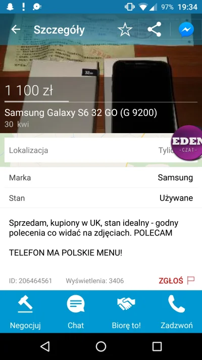 Wujekskubi - Mirki co sądzicie o tym ogłoszeniu warto? 
#s6 #android