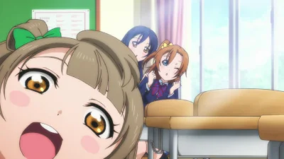 Sentox - @kedzior1916: Honoka nie ma startu do Kotori w sztuce "photobomb" ( ͡° ͜ʖ ͡°...