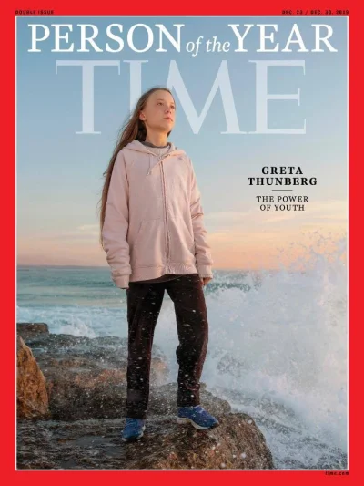 krulzitipi - #gretathunberg #neuropa greta człowiekiem roku wg. Time magazine ( ͡°( ͡...