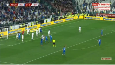 Cosipi - Włochy [1]:[1] Bośnia i Hercegowina 
Lorenzo Insigne 49' z woleja
#mecz #g...