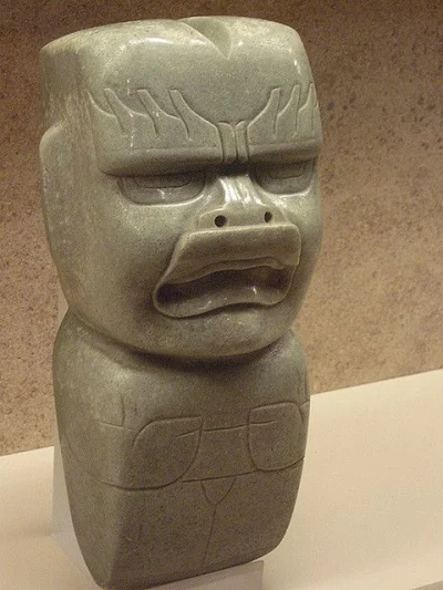 Breaux - @SynGromu: Twój syn przypomina mi figurki kultowe z kultury olmeckiej