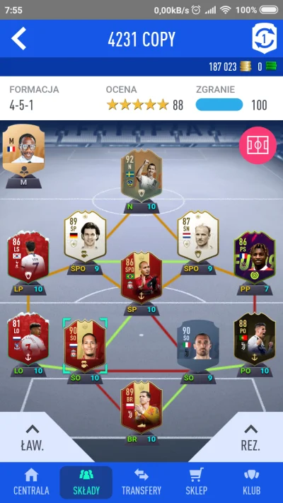 Wojtini1996 - Teraz to już nie wiem, którą wersją obrony grać.. 
#fut 
1.