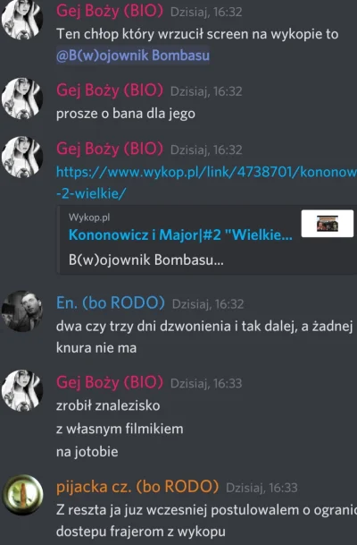 sebciof11 - Wiskord pilnuje dobra publicznego xD

#kononowicz