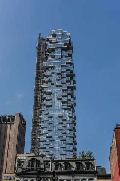 stolemy - @Impresjonista: 56 Leonard Street - Jenga Tower - New York