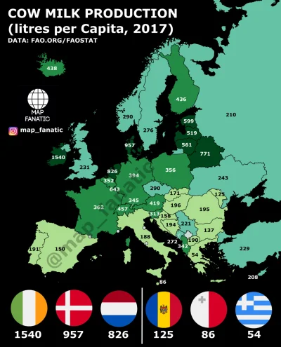 Lifelike - #europa #gospodarka #rolnictwo #krowa #mleko #ciekawostki #graphsandmaps