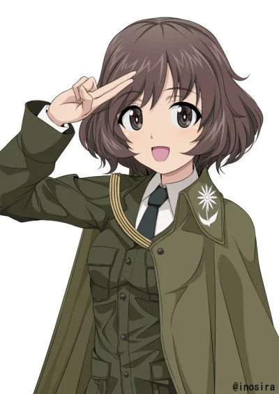 Czokolad - #randomanimeshit #girlsundpanzer #yukariakiyama @Nyankov