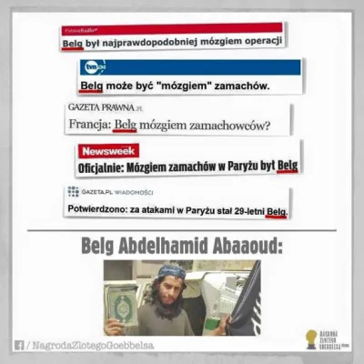 Szymanero - A wiec to ci cholerni ,,Belgowie" za tym stali!!!
#zamachwparyzu #francj...