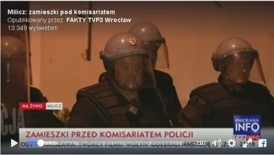 H.....H - Tak poza tematem milicza, to bardzo fajne kaski mają Ci policjanci ( ͡° ͜ʖ ...