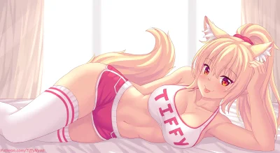 Kamil85R - #tiffy #nekomimi #zakolanowkianime #originalcharacter #randomanimeshit #an...