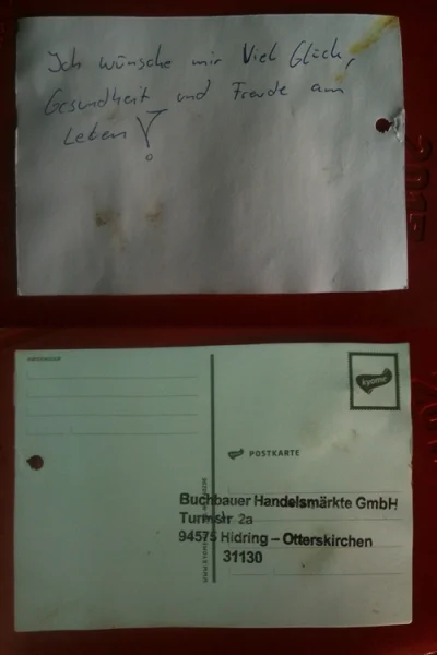 KaelX - Mirki,

potrzebuję pomocy w przetłumaczeniu wiadomości z pocztówki doczepio...