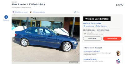 Atreyu - Czy #bmw e36 to już w #uk gatunek wymarły? Wszystkie ogłoszenia sensownych b...