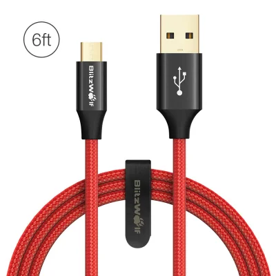 n____S - BlitzWolf AmpCore Turbo BW-MC8 2.4A Micro USB Cable 1.8m - Banggood 
Cena: ...
