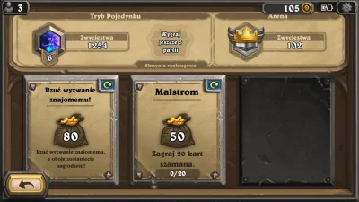 Ormian - @Ormian: wymiana 80/80 zapraszasz pierwszy. Talione #21543
 #hearthstone