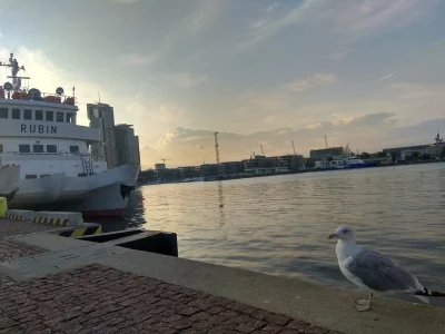 Draakul - Jestem pierwszy raz nad morzem, zajebiste to odczucie widzieć az po horyzon...