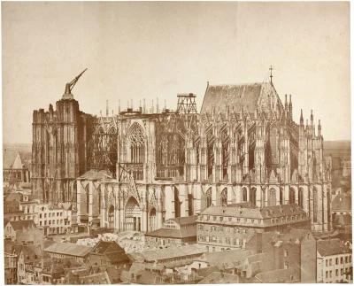 myrmekochoria - Niedokończona katedra w Kolonii z XV wiecznym żurawiem, 1855

Wiki
...