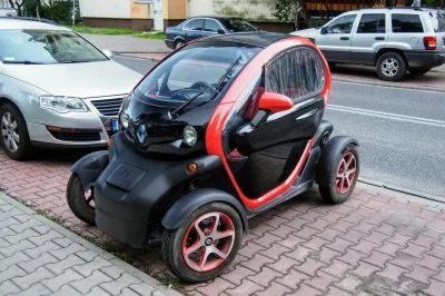 superduck - Renault Twizy (2012-...)
elektryk 5KM lub 17KM
prędkość maksymalna 45km/h...