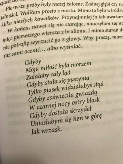 m4tus - Jay Asher z książki "13 powodów"

Bardzo mi się to spodobało ʕ•ᴥ•ʔ 

#poezja ...