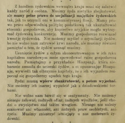 Tom_Ja - Michał Howorka, lider ONR w Poznaniu w maju 1934: należy pozbawić Żydów mają...