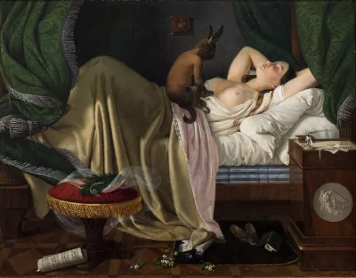 pokrakon - #malarstwo #sztuka #obrazy
Ditlev Blunck
Mareridt (Nightmare) 1848