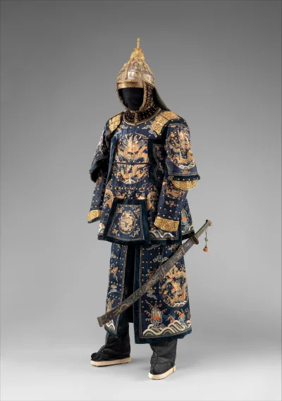 myrmekochoria - Chińska zbroja z XVIII wieku należąca do strażnika pałacowego.

Muz...