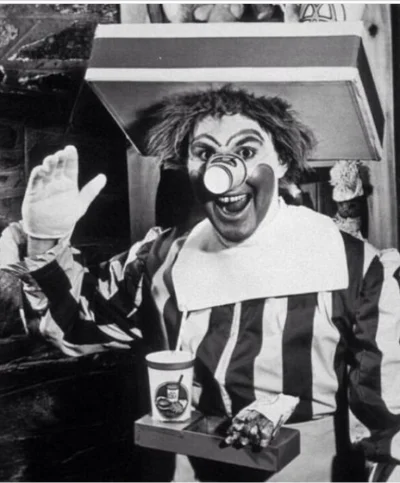orbitowski - Pierwszy oryginalny klaun Ronald McDonald, 1963. #ciekawostki #historia ...