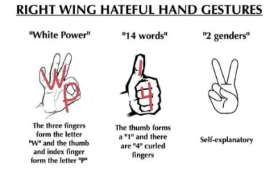 Lisiu - Jeśli kiedykolwiek pokazaliście któryś z tych gestów to jesteście nazistami.