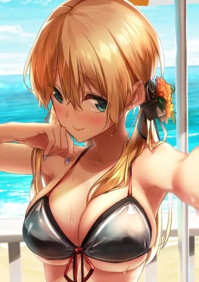 t.....t - #randomanimeshit #kantaicollection #prinzeugen #swimsuit
#