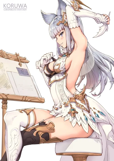 Hajak - #randomanimeshit #granbluefantasy #socie #kemonomimi #kitsunemimi