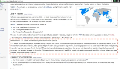 g.....a - Wikipedia zaktualizowana o lewackie myślenie AXA ( ͡° ʖ̯ ͡°) #axa #lewackal...