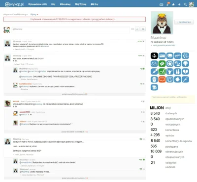 DajMinusTemuNaDole - Kto pamieta i szanuje @Mizantrop? Dzis takich ludzi na mikroblog...
