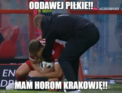 dzasny - #cracovia #mecz #ekstraklasa #probierz