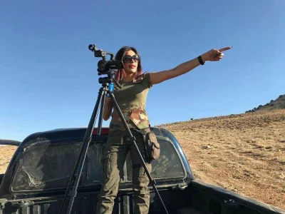 WielkaPesaNarodowa - Noor Nukari. Rządowa korespondent wojenna w DEZ

#syria #barrelb...