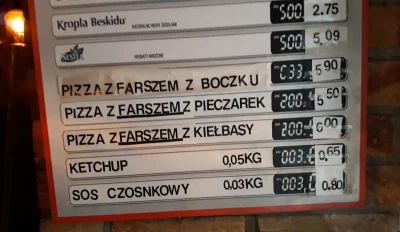 ZarlokTV - Tak wygląda MENU w Pizzerii / Barze mlecznym PORANEK w Słupsku (podobno to...